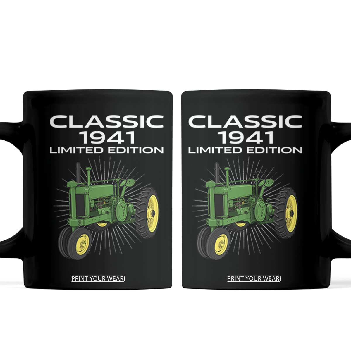 85th Birthday 1941 Limited Edition Classic Farm Tractor Coffee Mug