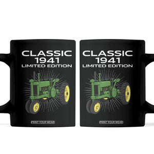 85th Birthday 1941 Limited Edition Classic Farm Tractor Coffee Mug