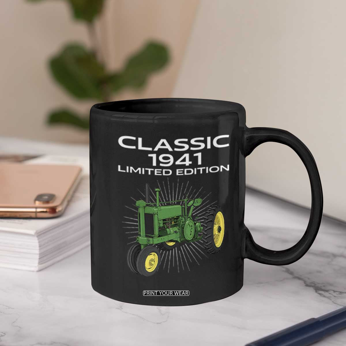 85th Birthday 1941 Limited Edition Classic Farm Tractor Coffee Mug