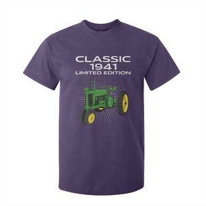 85th Birthday 1941 Limited Edition Classic Farm Tractor T Shirt For Kid