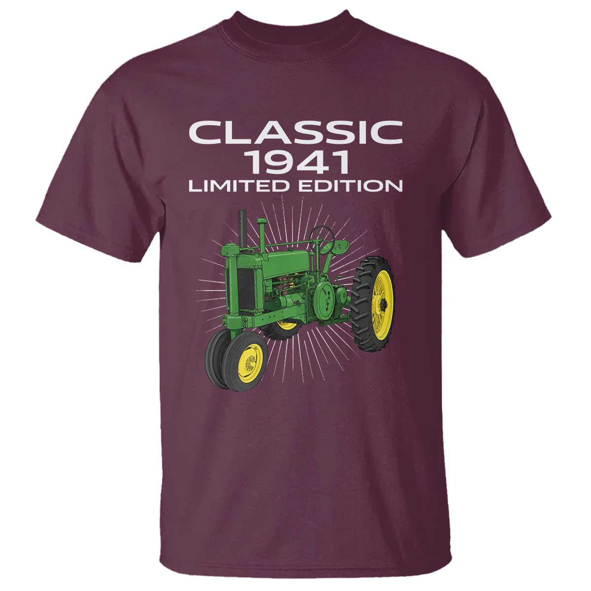 85th Birthday 1941 Limited Edition Classic Farm Tractor T Shirt