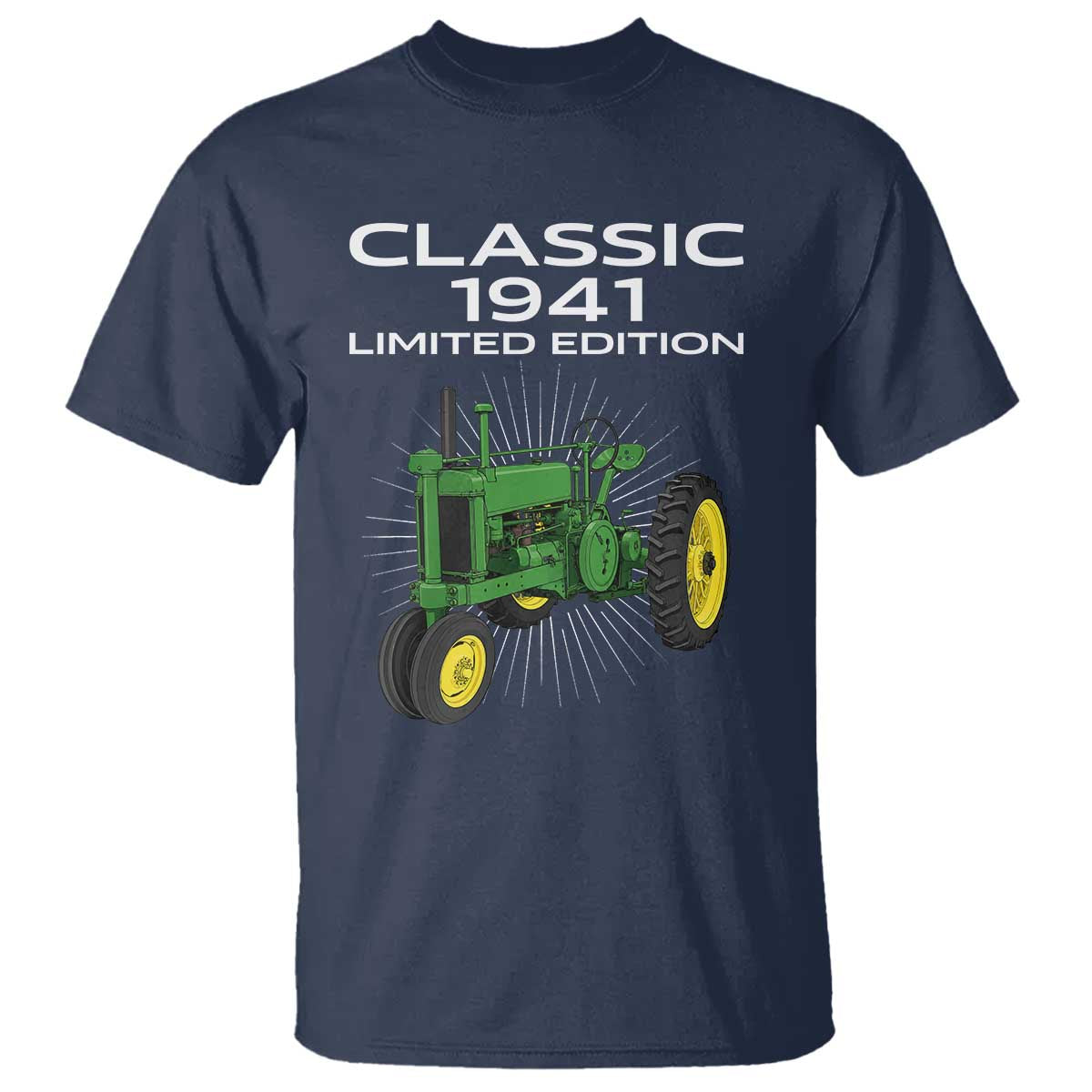 85th Birthday 1941 Limited Edition Classic Farm Tractor T Shirt