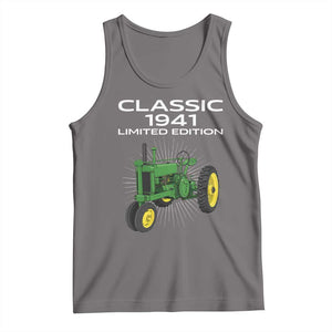 85th Birthday 1941 Limited Edition Classic Farm Tractor Tank Top