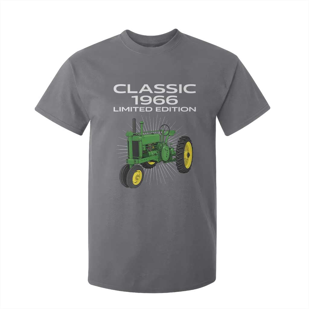 60th Birthday 1966 Limited Edition Classic Farm Tractor T Shirt For Kid