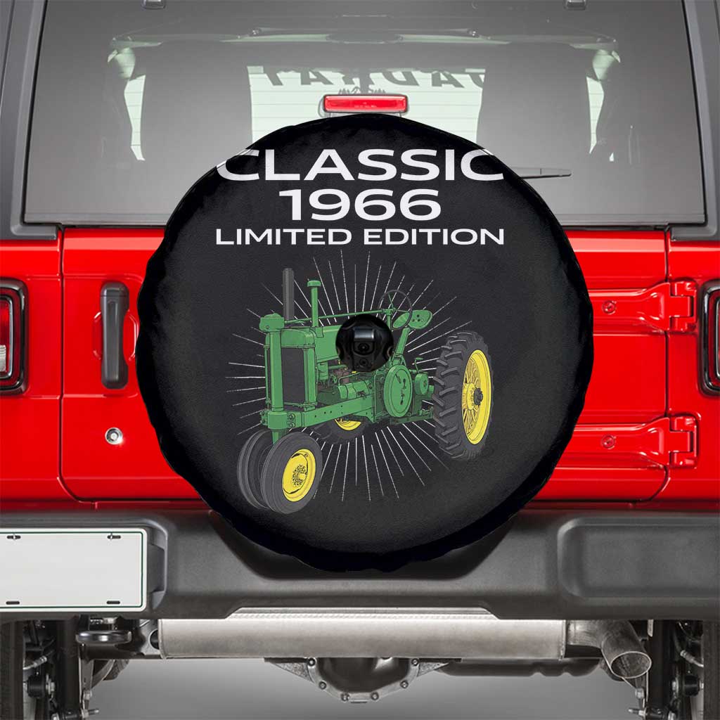 60th Birthday 1966 Limited Edition Classic Farm Tractor Spare Tire Cover