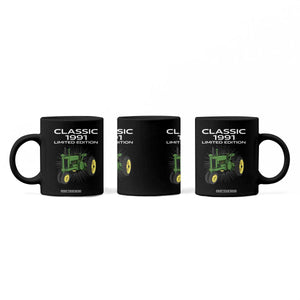 35th Birthday 1991 Limited Edition Classic Farm Tractor Coffee Mug