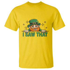 I Saw That T Shirt Funny Leprechaun St Patricks Day Meme TS14 Daisy Print Your Wear