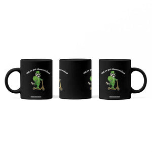 Funny Raccoon St Patricks Day Meme Coffee Mug Off To Get Shamrocked TS14 Print Your Wear