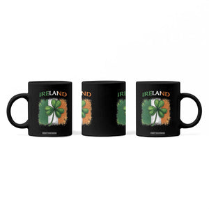 Vintage Ireland Shamrock Irish Flag St Patricks Day Coffee Mug TS14 Print Your Wear