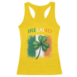 Vintage Ireland Shamrock Irish Flag St Patricks Day Racerback Tank Top TS14 Daisy Print Your Wear