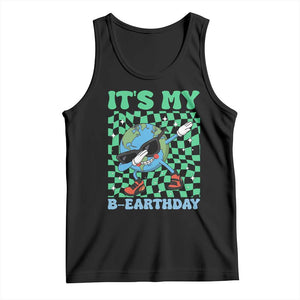 Funny Earth Day Tank Top Its My B-Earthday TS14 Black Print Your Wear