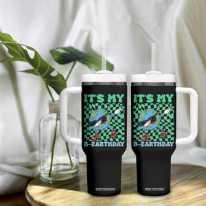 Funny Earth Day Tumbler With Handle Its My B-Earthday TS14 Print Your Wear