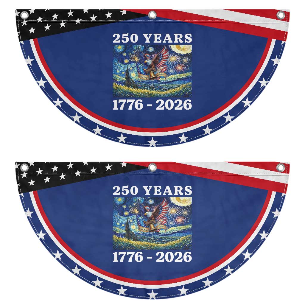 250th America Anniversary Patriotic Fan Flag Starry Night Eagle Liberty Bell American Flag TS14 2pcs pack Classic Navy Print Your Wear
