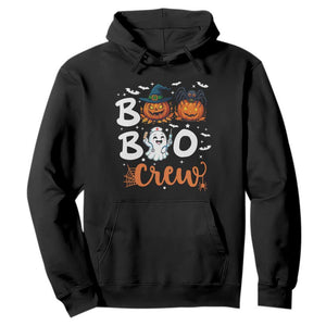 Boo Boo Crew Nurse Ghost Halloween Hoodie TS14 Black Print Your Wear
