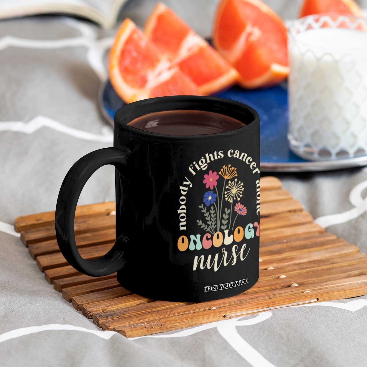 Funny Oncology Nurse Coffee Mug Squad Oncology Medical Assistant TS14 Print Your Wear