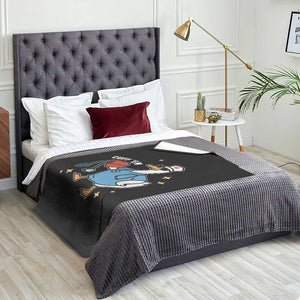 Cuff 'Em ER Nurse Throw Blanket Funny Silly Goose Meme TS14 Print Your Wear