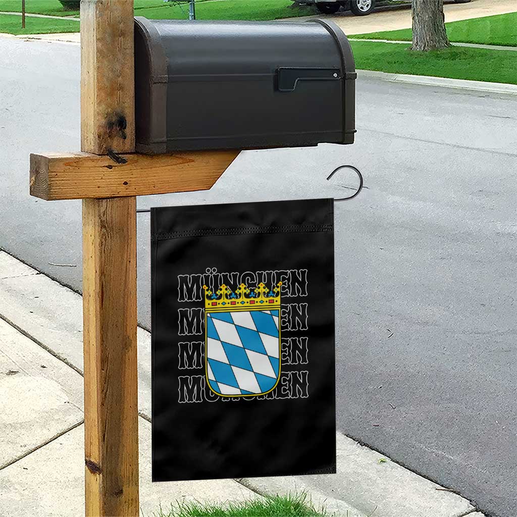 Munich München Germany Bavaria Coat of Arms Souvenir Garden Flag