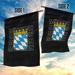 Munich München Germany Bavaria Coat of Arms Souvenir Garden Flag