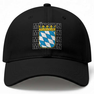Munich München Germany Bavaria Coat of Arms Souvenir Baseball Cap