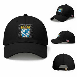 Munich München Germany Bavaria Coat of Arms Souvenir Baseball Cap