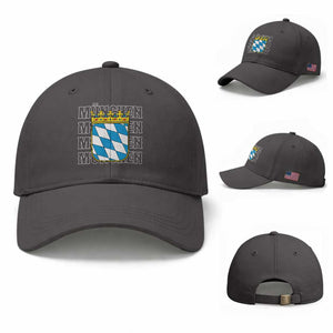 Munich München Germany Bavaria Coat of Arms Souvenir Baseball Cap