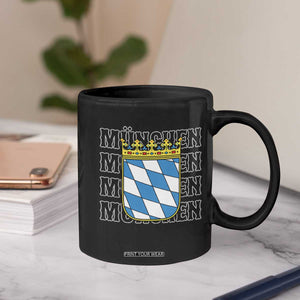 Munich München Germany Bavaria Coat of Arms Souvenir Coffee Mug