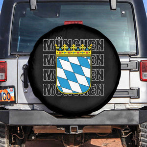 Munich München Germany Bavaria Coat of Arms Souvenir Spare Tire Cover