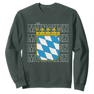 Munich München Germany Bavaria Coat of Arms Souvenir Sweatshirt