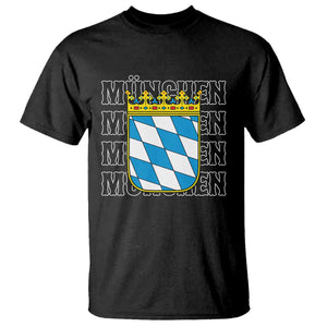 Munich München Germany Bavaria Coat of Arms Souvenir T Shirt