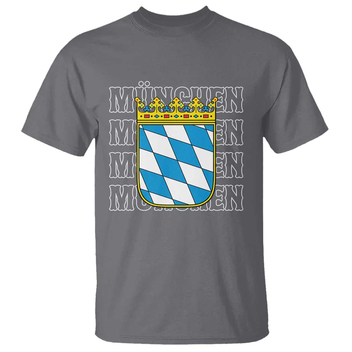 Munich München Germany Bavaria Coat of Arms Souvenir T Shirt