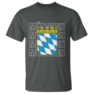 Munich München Germany Bavaria Coat of Arms Souvenir T Shirt