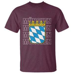 Munich München Germany Bavaria Coat of Arms Souvenir T Shirt