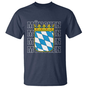 Munich München Germany Bavaria Coat of Arms Souvenir T Shirt