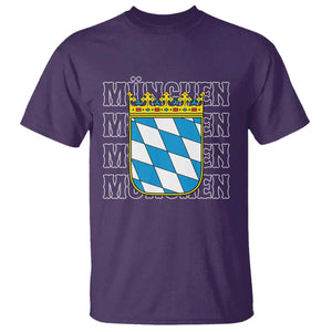 Munich München Germany Bavaria Coat of Arms Souvenir T Shirt
