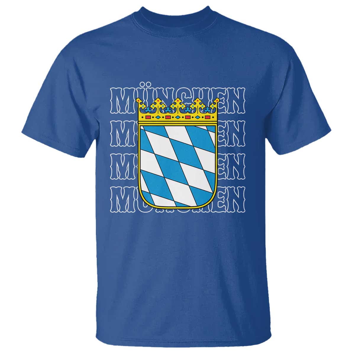 Munich München Germany Bavaria Coat of Arms Souvenir T Shirt