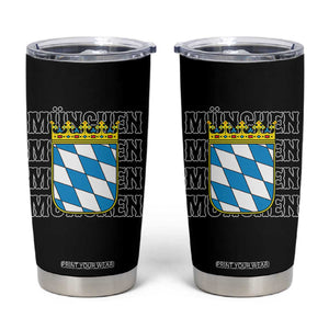 Munich München Germany Bavaria Coat of Arms Souvenir Tumbler Cup