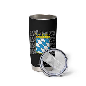 Munich München Germany Bavaria Coat of Arms Souvenir Tumbler Cup