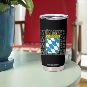 Munich München Germany Bavaria Coat of Arms Souvenir Tumbler Cup
