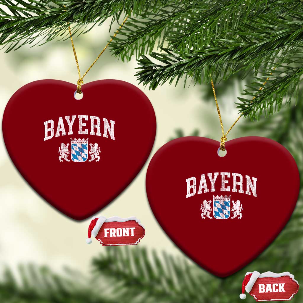 Bayern Bavaria Oktoberfest Germany German Heritage Ceramic Ornament