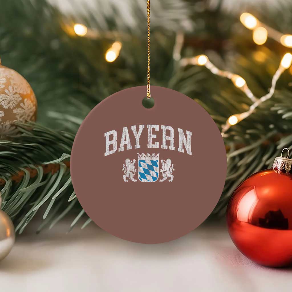Bayern Bavaria Oktoberfest Germany German Heritage Ceramic Ornament