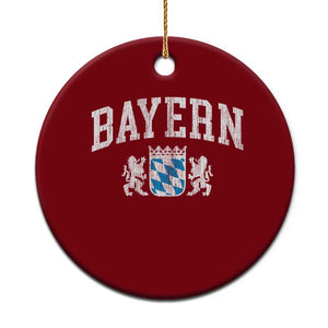 Bayern Bavaria Oktoberfest Germany German Heritage Ceramic Ornament