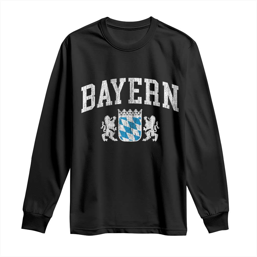Bayern Bavaria Oktoberfest Germany German Heritage Long Sleeve Shirt