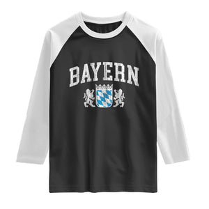 Bayern Bavaria Oktoberfest Germany German Heritage Raglan Shirt