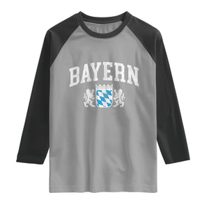 Bayern Bavaria Oktoberfest Germany German Heritage Raglan Shirt