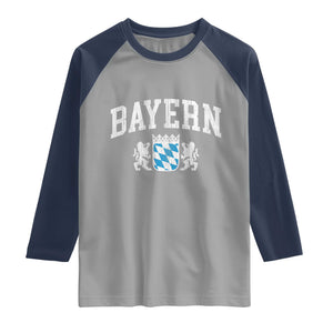 Bayern Bavaria Oktoberfest Germany German Heritage Raglan Shirt