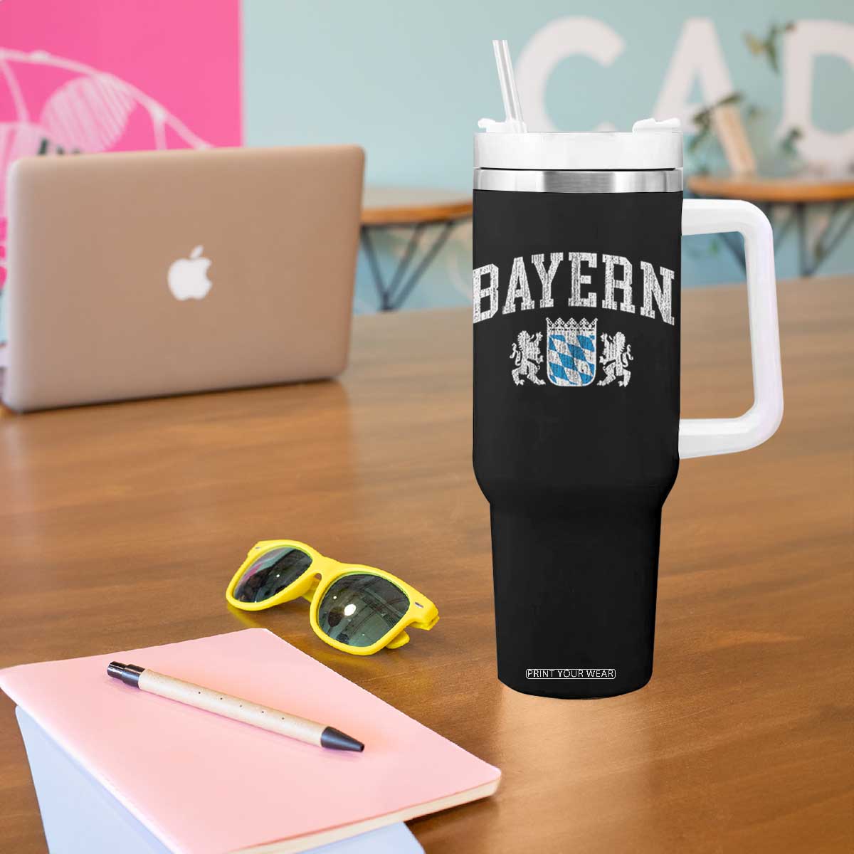 Bayern Bavaria Oktoberfest Germany German Heritage Tumbler With Handle