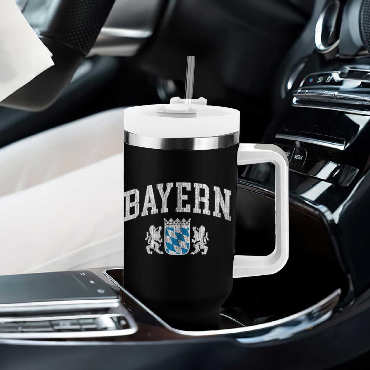 Bayern Bavaria Oktoberfest Germany German Heritage Tumbler With Handle