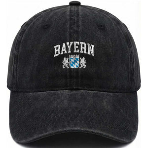 Bayern Bavaria Oktoberfest Germany German Heritage Washed Cotton Baseball Cap
