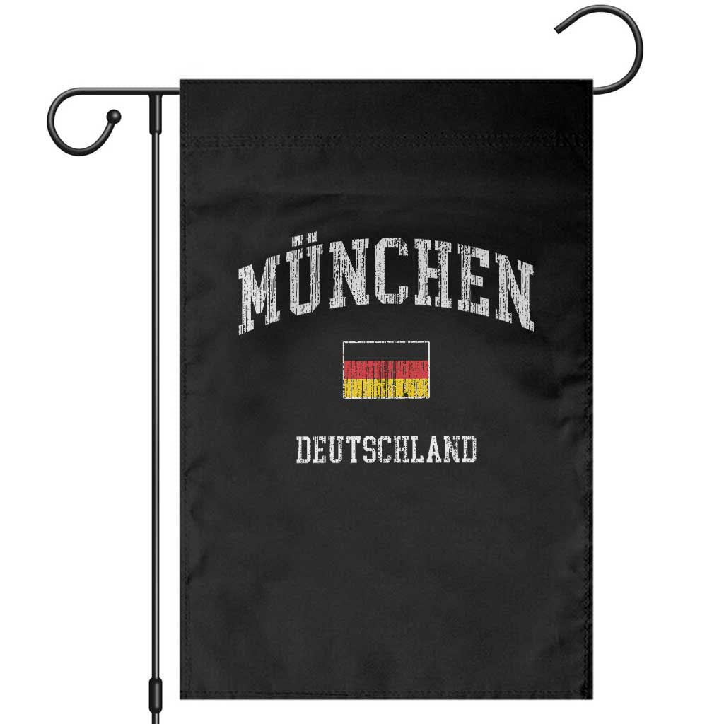 Munich München Germany German Flag Deutschland Garden Flag