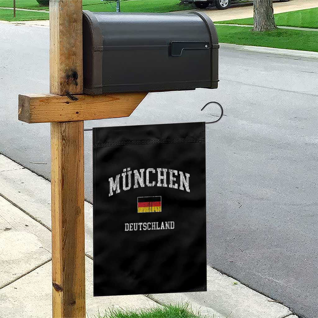 Munich München Germany German Flag Deutschland Garden Flag